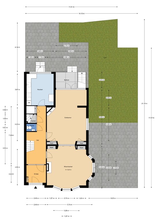 mediumsize floorplan